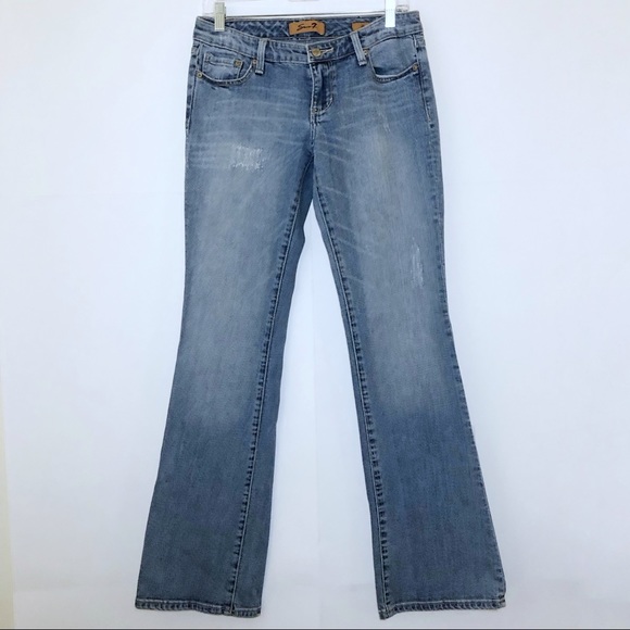 Seven7 Denim - Seven7 Flare Light Wash Jeans Size 27 L34”